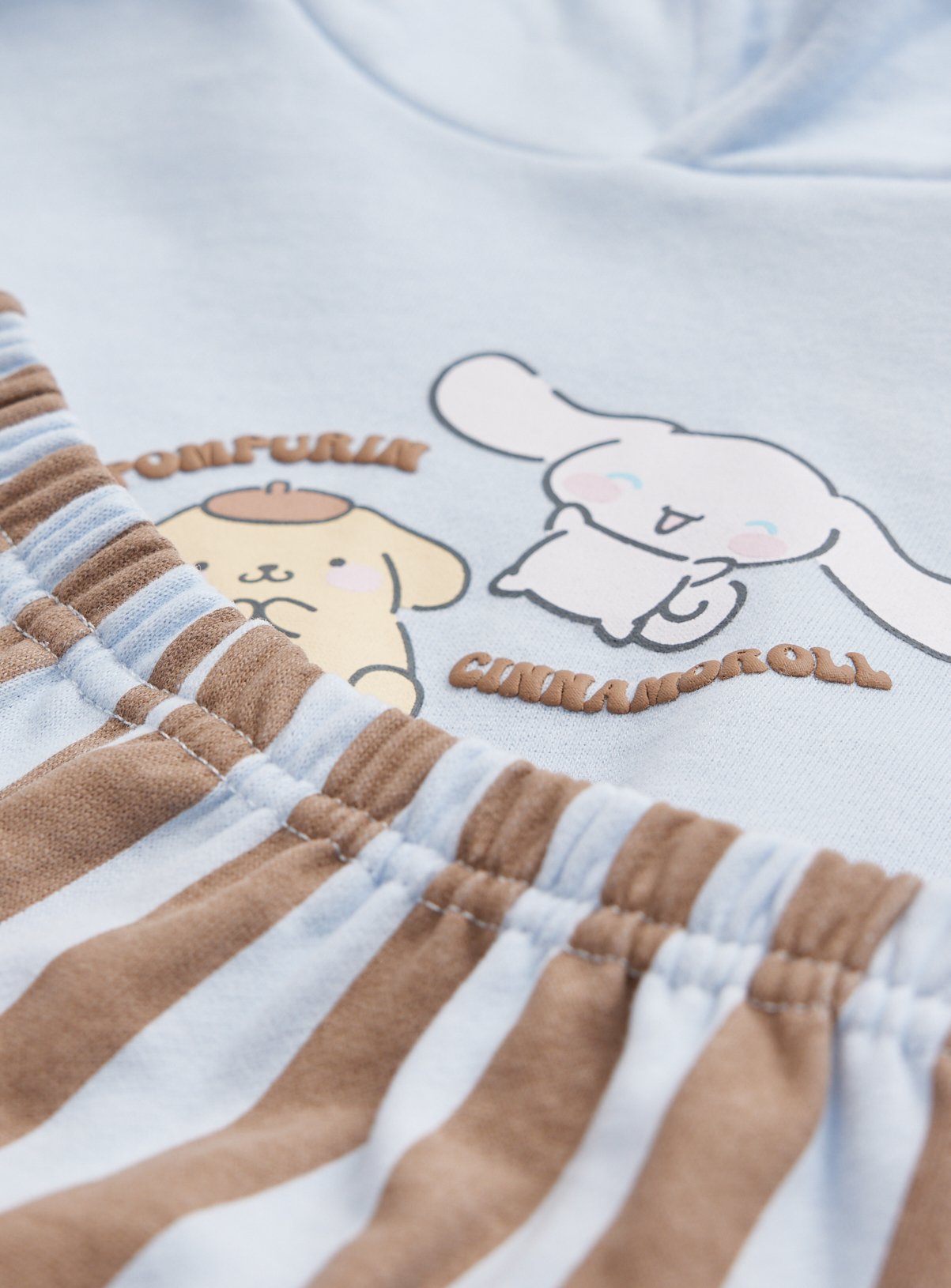 Light Blue Hello Kitty Cinnamon Roll Hoodie Set 12-18 months - Image 2 thumbnail